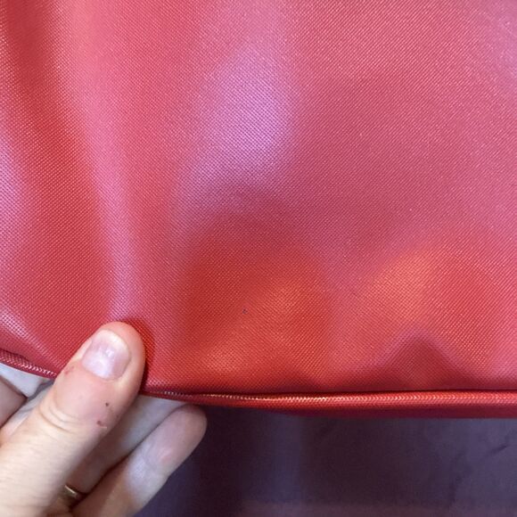 Jon Hart Tyler Tote Red Monogrammed - Picture 6 of 12